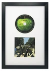 Black CD Holder Picture Frame With White Mount Music Memorabilia Photo Frame