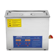 10L Cleaning Machine Commercial Digital Ultrasonic Cleaner w/ Heater Timer
