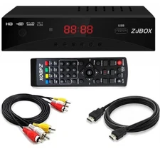 Digital TV Converter Box, ATSC Cabal Box - ZJBOX for Analog HDTV Live1080P with 