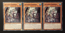Yu-Gi-Oh! 3x Crusadia Arboria, CYHO-DE007/EN007 , Common, 1. Edition, NM-EX