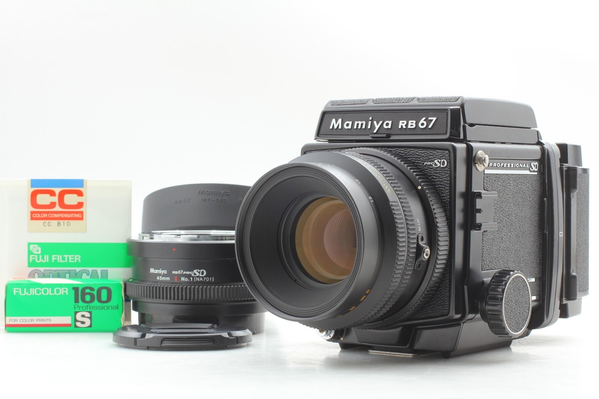 Lens MINT] Mamiya RB67 Pro SD Film Camera KL K/L 127mm Lens