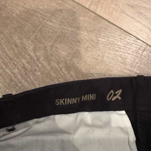 KHAKIS BY GAP DAMEN SKINNY SCHWARZ SKINNY MINI GR. 02 STRETCH HOSE NEU - Bild 6 von 11