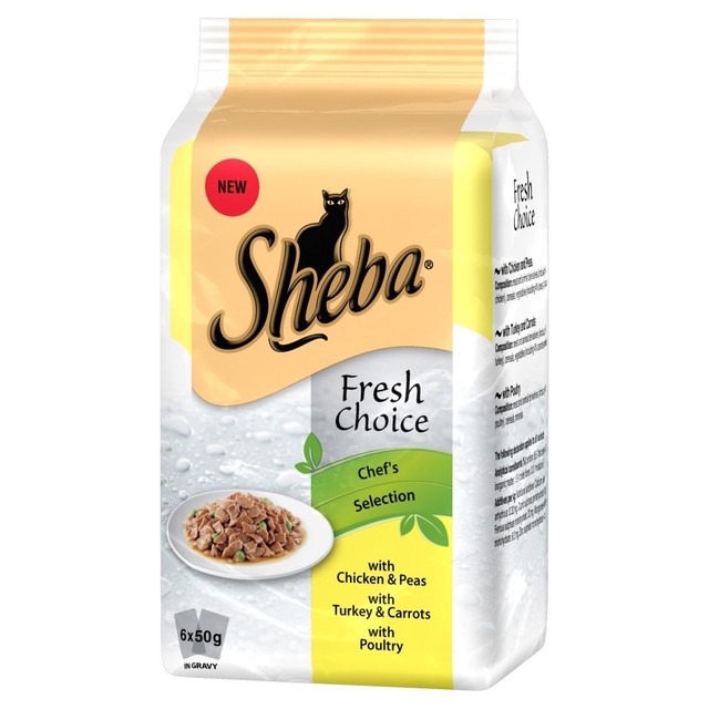 sheba 50g pouches