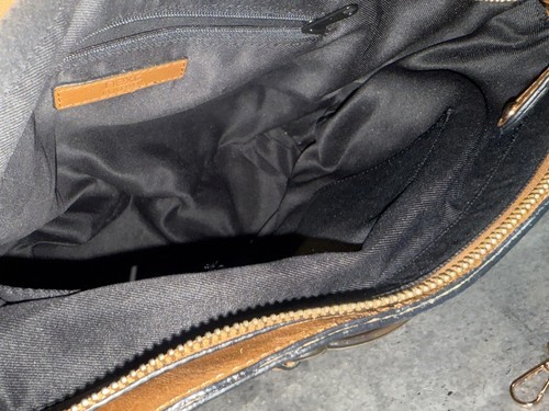 Next Tan Tote Messenger Shoulder Bag Faux Leather Medium - Picture 11 of 12