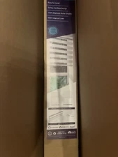 *NEW* CITOLEN Motorized Zebra Smart Blinds, Integral Valance 34''Wx72''H *GRAY*