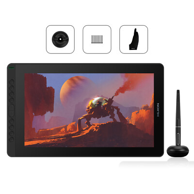 HUION 2021 Kamvas 16 Grafiktablet mit Anzeige Stiftdisplay 15,6''
