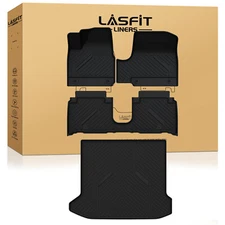 LASFIT Floor Liners for Hyundai Ioniq 5 2022 2023 2024 1st & 2nd Row & Cargo Mat