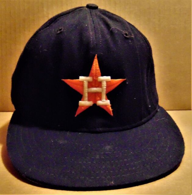 HOUSTON ASTROS DENIS MENKE GAME WORN MLB CAP