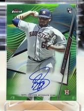 ROGELIO ARMENTEROS 2020 Topps Finest Green Refractor Rookie Auto #59/99