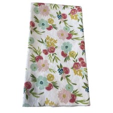 Cloud Island Floral Baby Blanket Receiving 27x29 Soft Lightweight Cotton Flannel