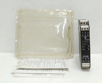 SENECA Z113D Double Alarm Threshold DC Voltage Current Trip Amp Industrial Part