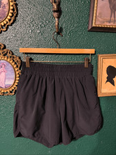 Varley High Rise 4” Shorts Medium Lined Black
