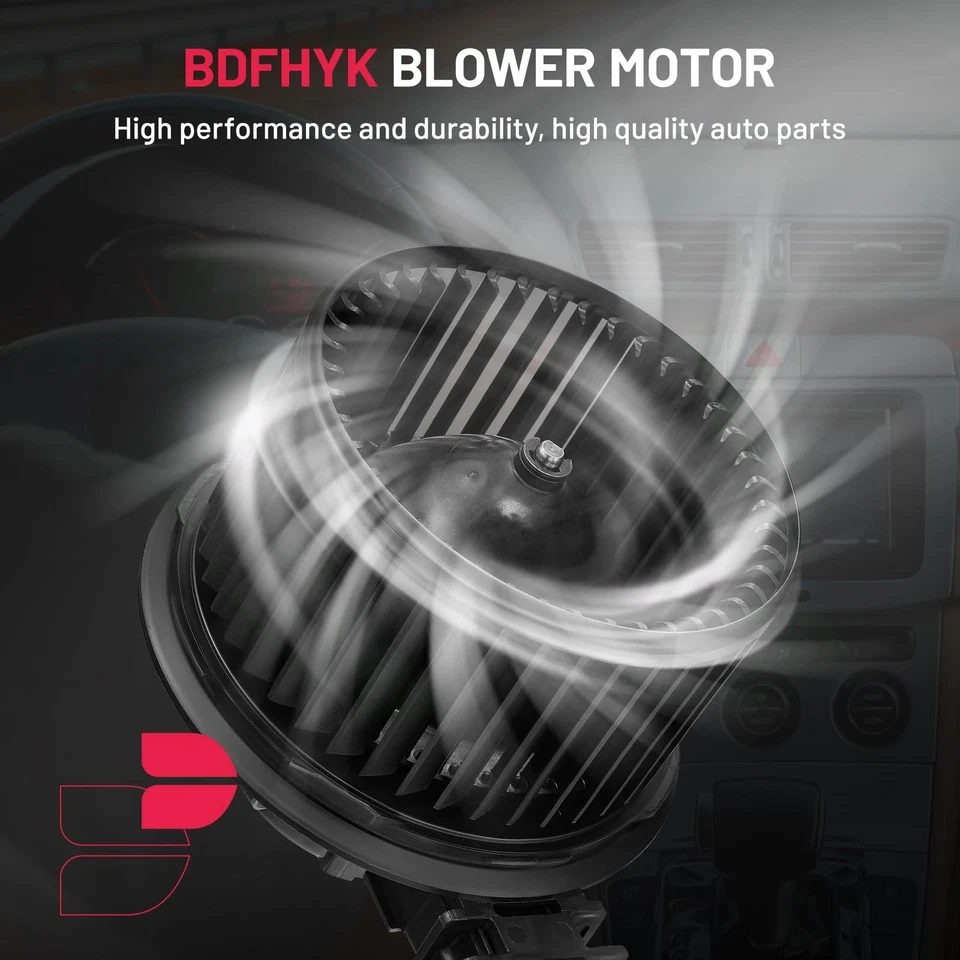 Nuevo motor soplador calentador climatizador 1 pieza para Ford F250 F350 F450 Super Duty 2008-2010 Foto 3 de 4