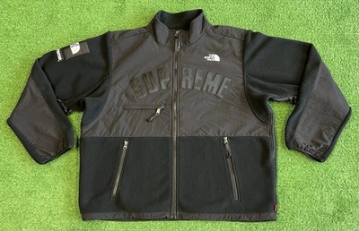 Supreme×THE NORTH FACE Denali POLARTEC Supreme The North Face Arc Logo Denali Fleece Jacket Black SS19