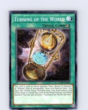 Yu-Gi-Oh TCG Turning Of The World CYHO-EN058 Unlimited Regular Common Card NM