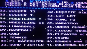 NES COMPATIBLE- SUPER 190 -DIG DUG 2, SPELUNKER, MOAI, ETC - NIPPON GAME-RARE