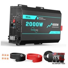 Surge 4000W Pure Sine Wave Inverter - 4000W 5s Max - 12V DC to 110V 2000W PG2