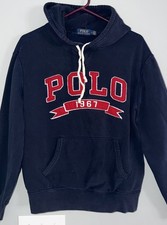 POLO Ralph Lauren Raised Red POLO 1967 Logo Hoodie. Men  s Medium