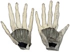 Vintage Halloween Skeleton Hands | Latex Costume Gloves | Style Grim Reaper Prop — photo 5