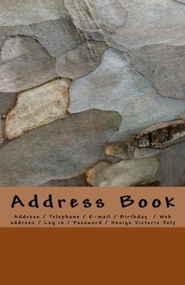 ADDRESS BOOK: ADDRESS / TELEPHONE / E-MAIL / BIRTHDAY / By Victoria Joly **NEW**