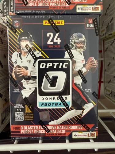 2024 Panini NFL Donruss Optic Football Blaster Box - NEW, SEALED, IN-HAND