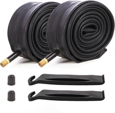 Heavy Duty Bike Tubes 2PCS 16"/ 20"/ 24"/ 26"/27.5" X1.75/1.9/2.0/2.1/2.125 Schr