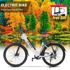 26'' Electric Mountain Bike Ebike 750W Peak Motor Bicycle 40Mile25mph 36V