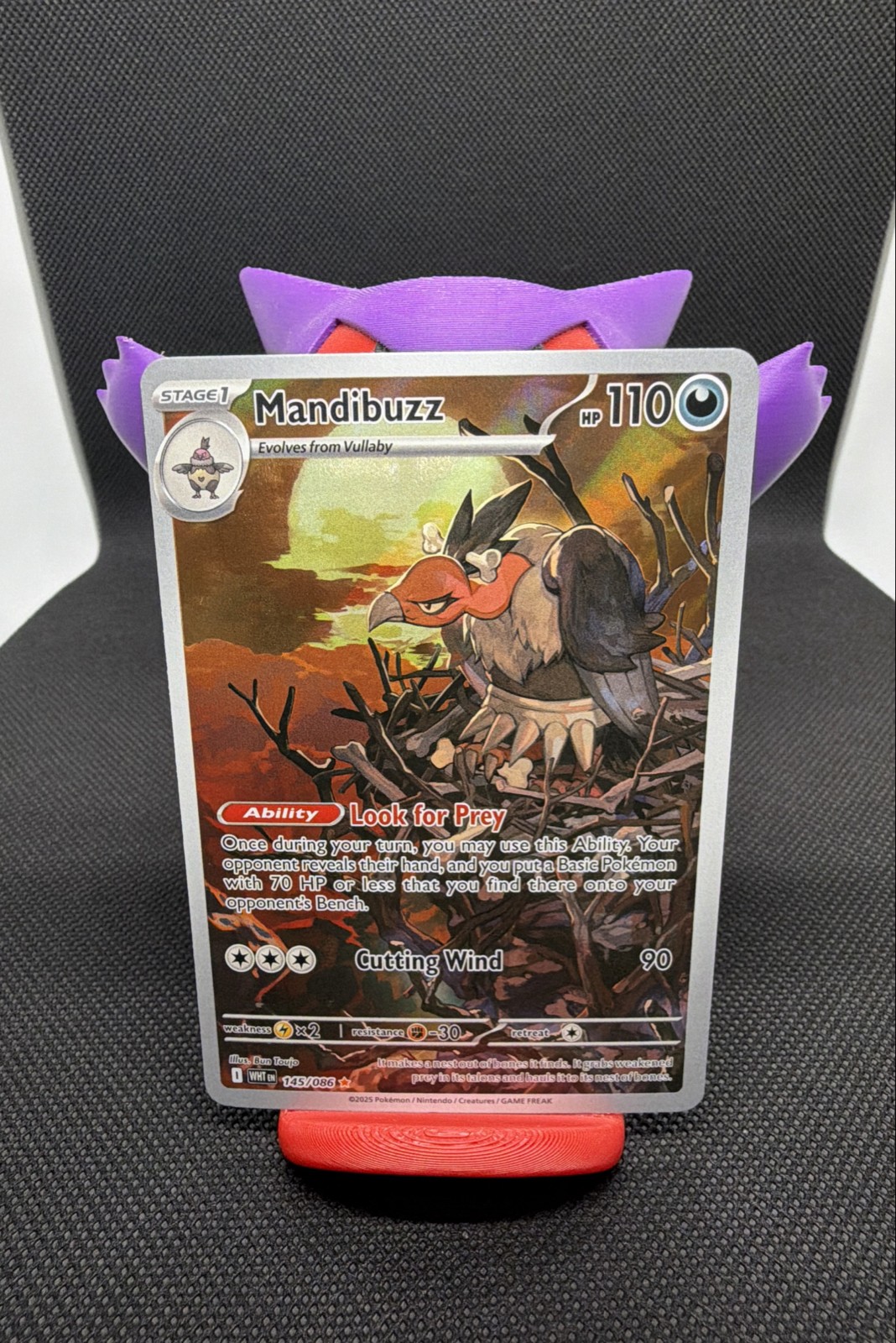 Mandibuzz 145/086 Sv: White Flare Holo