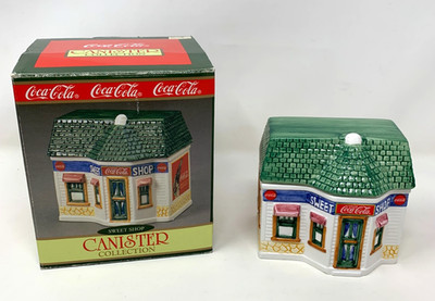 COCA COLA Sweet Shop Canister Collection Cavanagh 1997 Vintage
