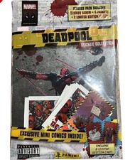 Panini Marvel Deadpool starter pack: Album + 6 packets stickers & 2 Ltd cards