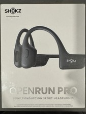 NEW Shokz OpenRun Pro Bone Conduction Wireless Bluetooth Headphones Black