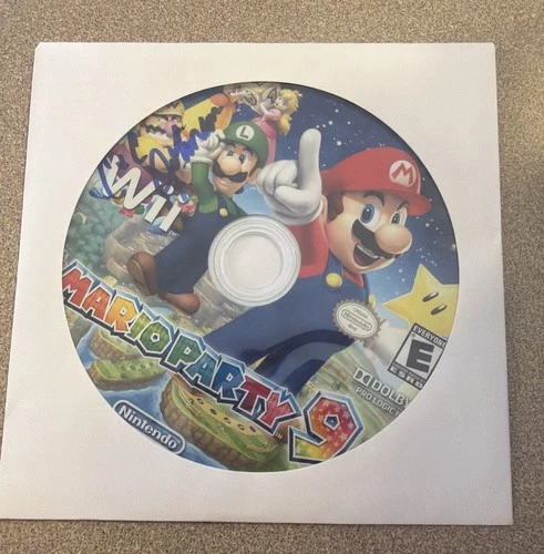 Nintendo Wii Mario Party 9 Disc Only