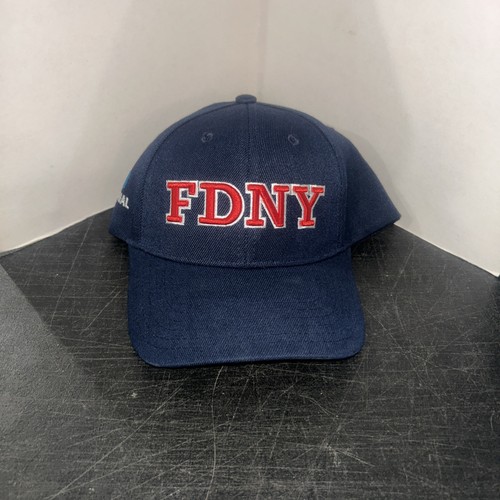 FDNY 9/11 Memorial Hat Navy Blue With Red FDNY