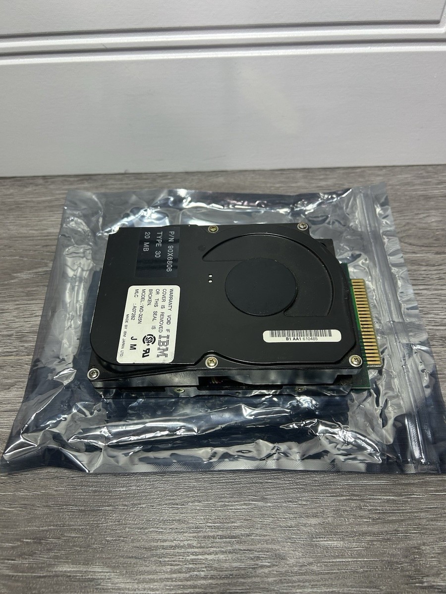 ✯ IBM Computer Hard Drive 20mb Megabytes Model WD-325N (A07282