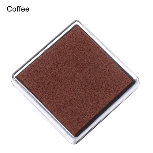 DIY Multi-color Art Decor Sponge Stamp Pads Square Fingerprint Inkpad Ink Pad - Picture 24 of 25