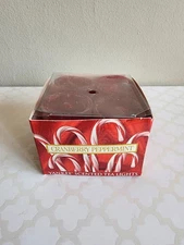 Yankee Candle Box of 12 Scented Tea Lights  Cranberry Peppermint Scent Retired 