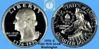 1976-S Silver Proof Washington Quarter PCGS PR70DCAM Silver - BiCentennial Coin!