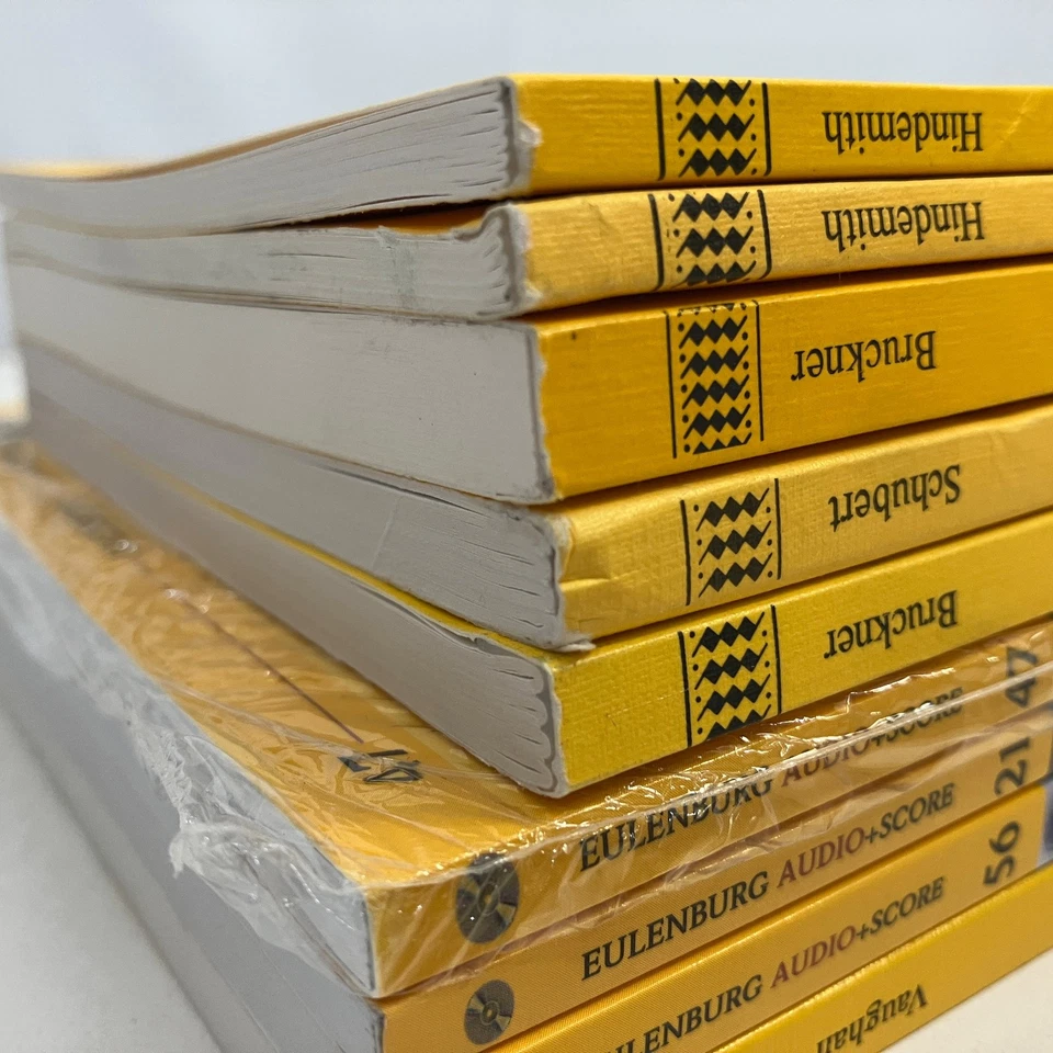 Edition Eulenburg Sheet Music Collections 14 Book Lot Tippett Elgar Mussorgsky - Image 3 of 4