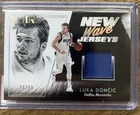 2018 Panini Noir Luka Doncic New Wave Jerseys Rookie Card /99 Patch