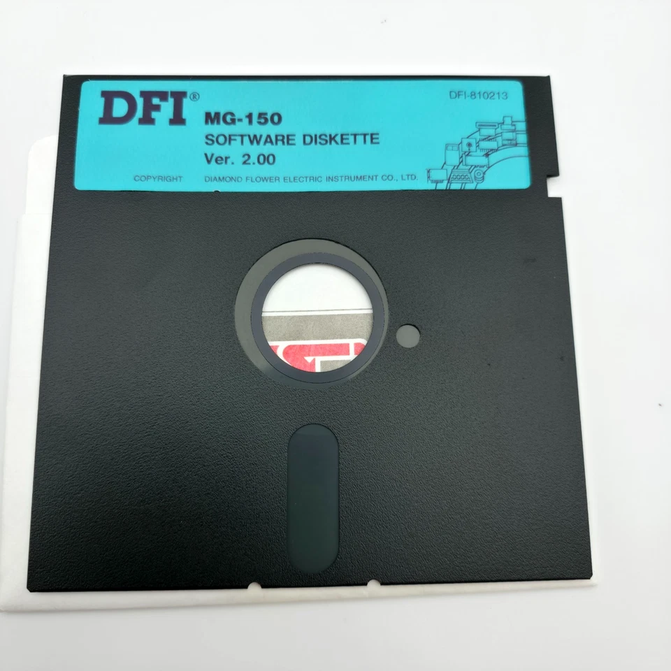 Vintage DFI MG-150 Floppy v2.00 (DFI-810213) • Hercules/MDA Utility • Tested - Image 2 of 3