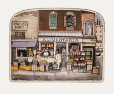 Graham Clarke (b.1941) - 20th Century Etching, Molto Economico