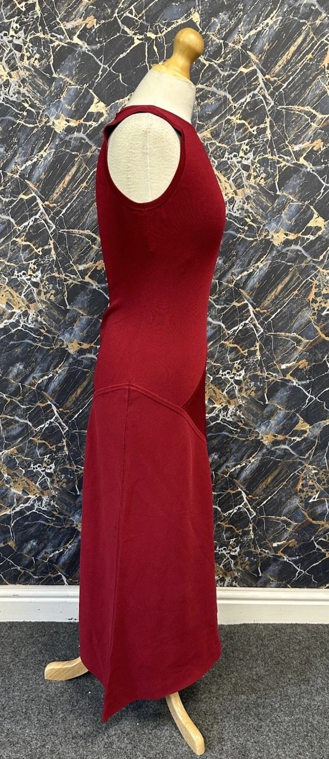 Abito aderente Michael Kors rosso intenso taglia S (10) #REF18