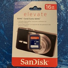 SanDisk 16GB Class 4 SDHC Memory Card - Authentic Genuine New