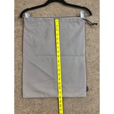 Tanner Goods Grey Canvas Drawstring Dust Bag Storage Pouch Made in USA 18x15