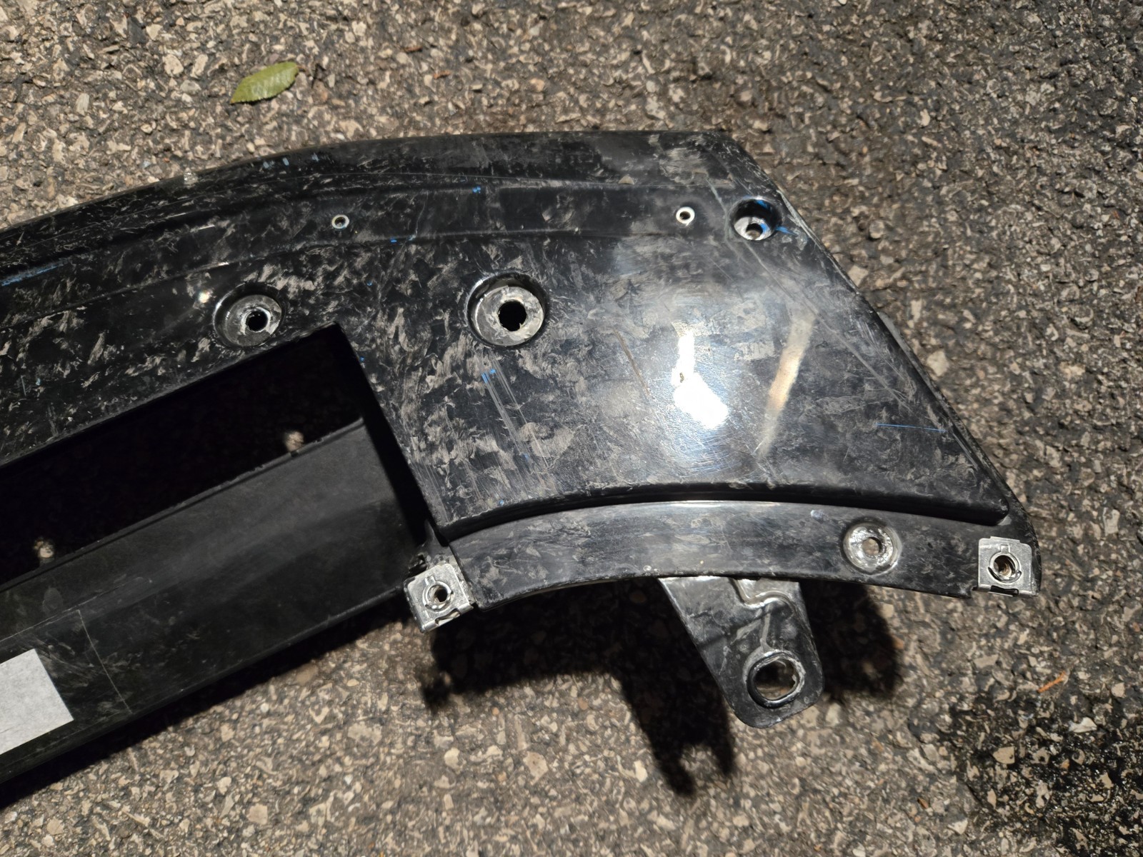 Lamborghini Hurracan Performante Front Forged Carbon ALA Splitter 4T0807055 OEM
