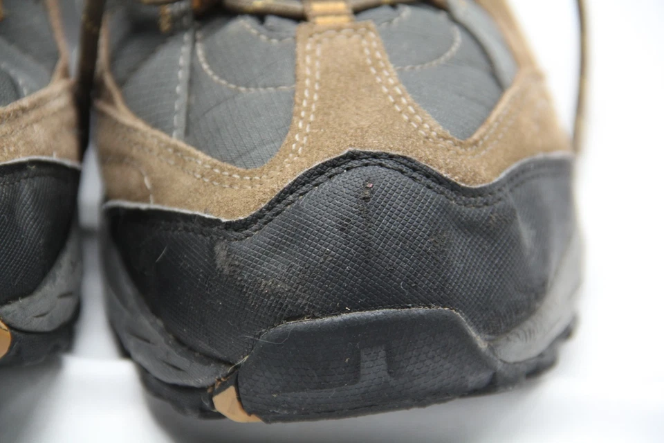 Botas esenciales Gander Mountain Trail Climber para hombre talla 13M cuero marrón senderismo Foto 4 de 4