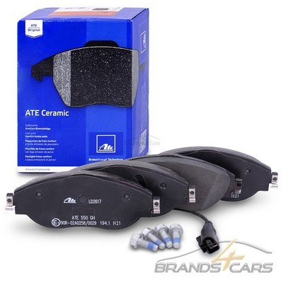 ATE CERAMIC BREMSBELÄGE VORNE FÜR SKODA OCTAVIA 3 4 VW GOLF 7 8 PASSAT B8