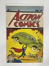Action Comics 1 Very Fine/Near Mint VF/NM 9.0 Reprint DC Comics 1992