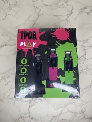 TPOB Pro PLAY CLIPPER, 7000 rpm, Pencil slim blade, Interchangable Rubber Grips