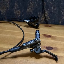 Shimano Deore XT BL-M8000 Rear In Titanium Bled With Pads